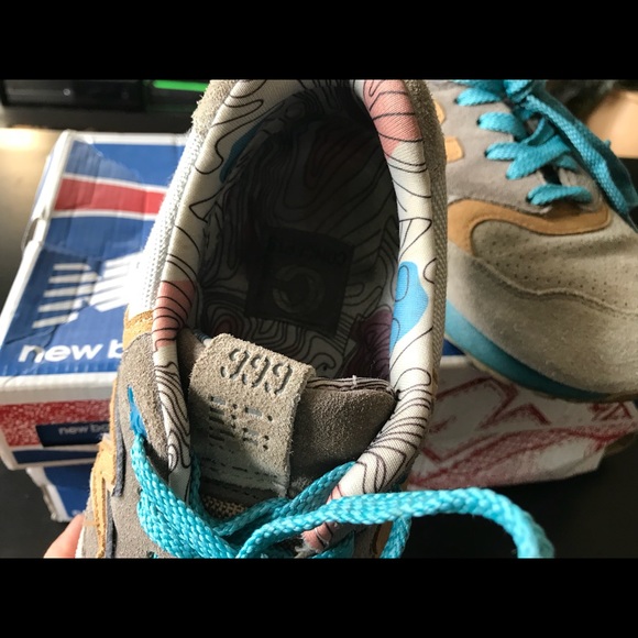 New Balance NB 999 X Concepts Seal Baby Gray Sz 9 - Picture 4 of 5